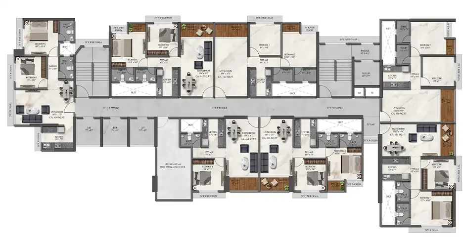 VB Group Pokhran Road Floor Plans VB Group Pokhran Road Floor Plans