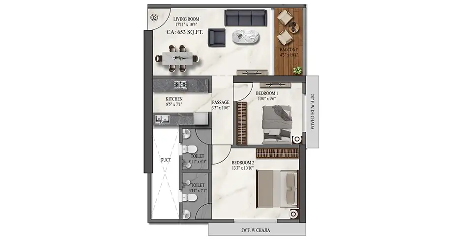VB Group Pokhran Road Floor Plans VB Group Pokhran Road Floor Plans